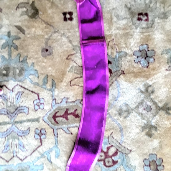 Made in Italy nappa leather cinch belt, X Small - Picture 4 of 5